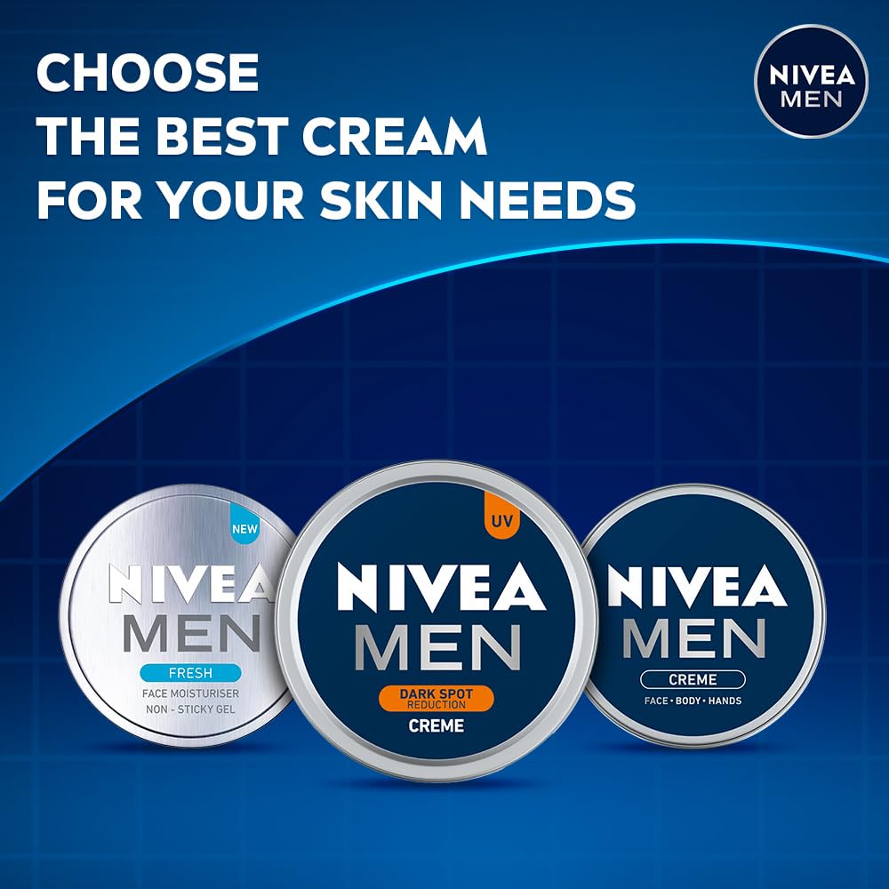 NIVEA Men Dark Spot Reduction Cream – 150ml | Brightens & Hydrates Skin
