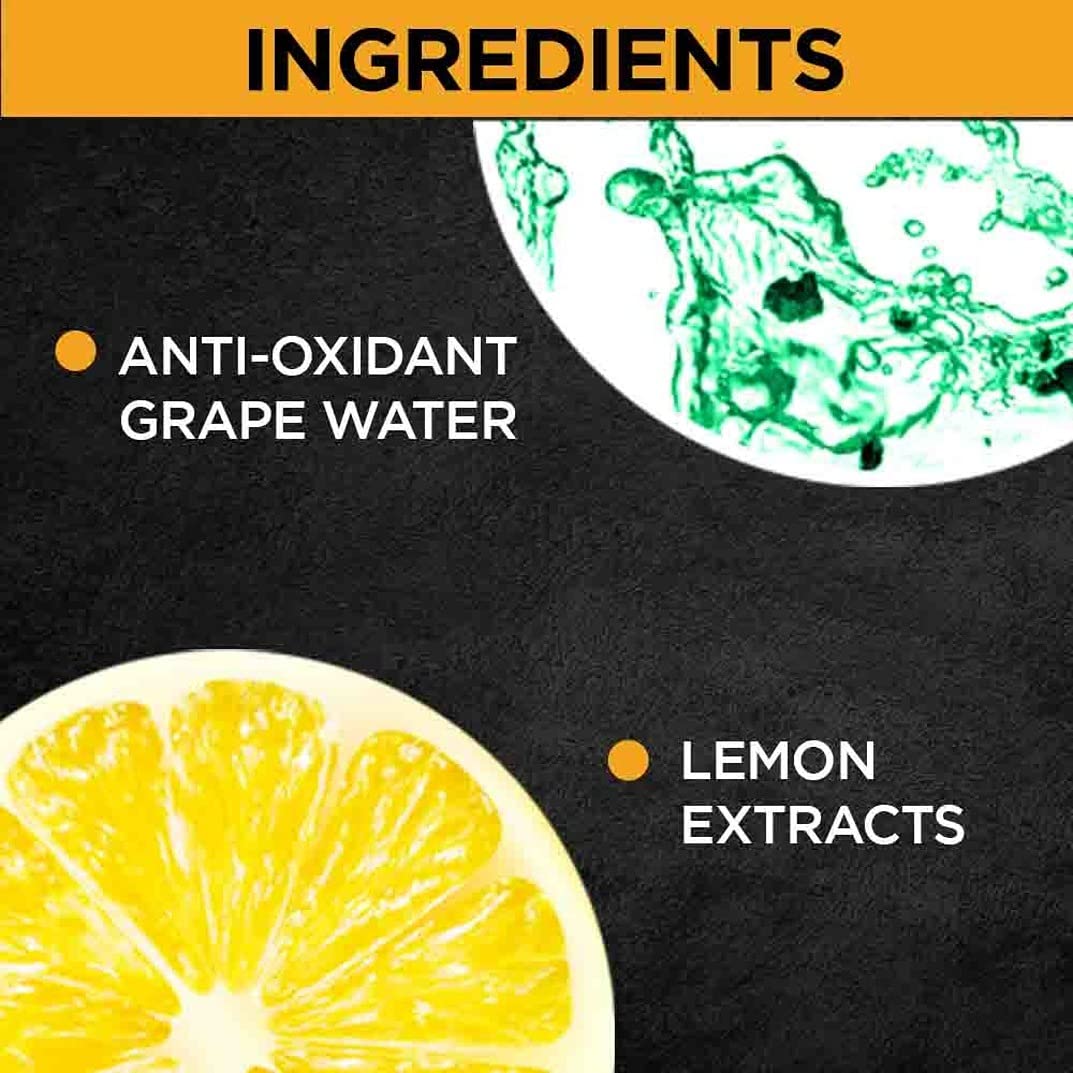 Garnier Men TurboBright Face Wash – Deep Cleansing & Brightening, 100g