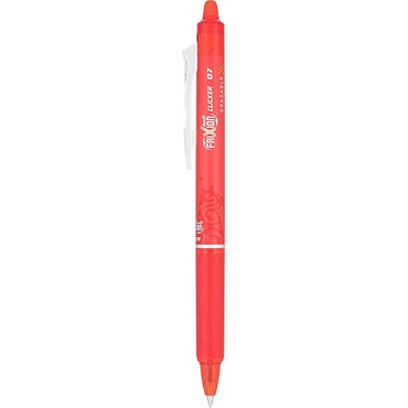 Close-Up of PILOT FriXion 0.7mm Red Gel Pen – Fine Tip for Smooth, Precise Writing