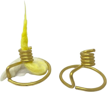 Brass Cotton Wick Holder Two