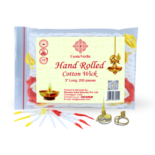 Hand Rolled Cotton Wick