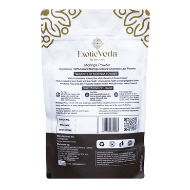 Moringa Leaf Powder Exotic veda Revaais 100g