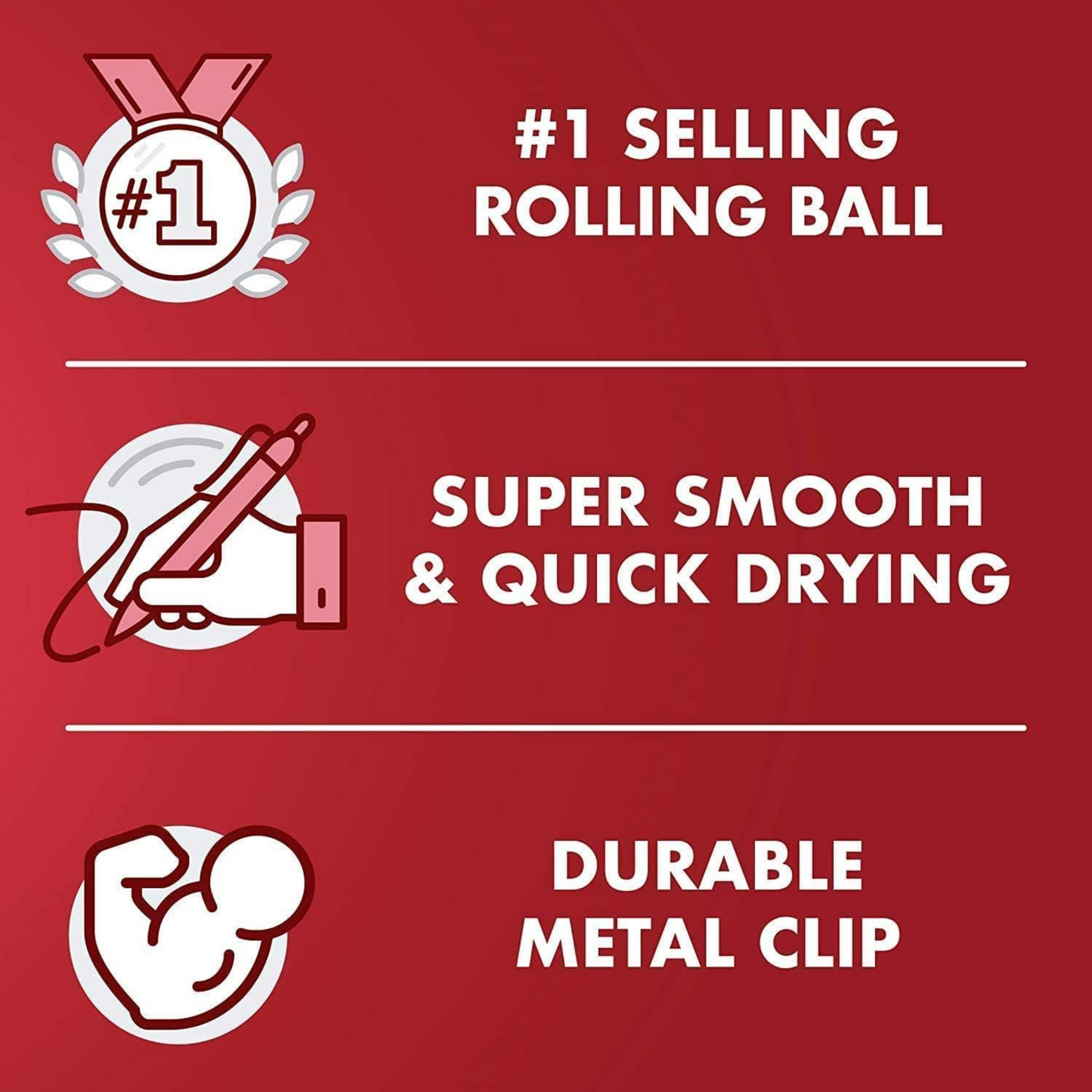 Pilot V7 Hi-Techpoint Rollerball Pens – 0.7mm Fine Tip, Liquid Ink (Pack of 4 Colors) revaais