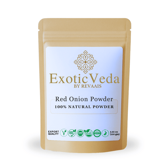 Red Onion Powder 100g (3.53 oz) – 100% Pure Dehydrated Onion Powder for Cooking, Seasoning, Soups & Sauces