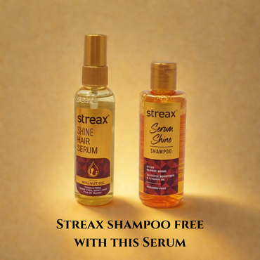 Buy Streax Hair Serum Vitalized with Shappo free