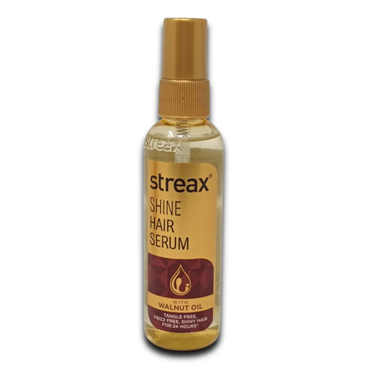 Streax Hair Serum 90ML Bottle – Enriched with Walnut Oil for Frizz-Free, Satin-Smooth Hair