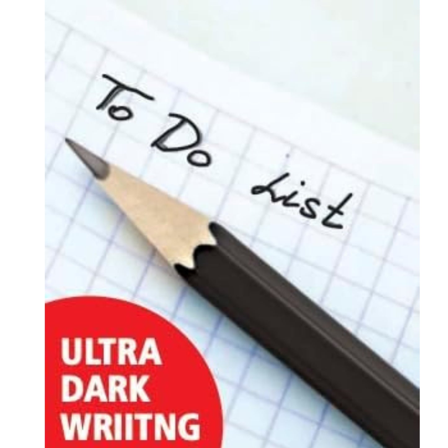Artline Dark Pencil Pack of 2 | Bold Graphite Lead | Includes Sharpener | Ideal for Writing & Drawing