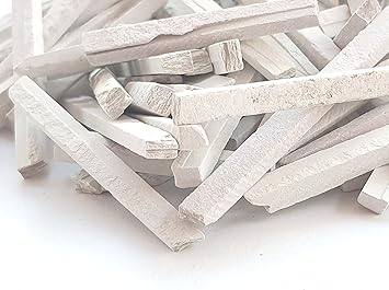 Generic White Slate Pencils for Writing - Thin, 250 Grams - High-Quality, Non-Toxic Chalk Pencils