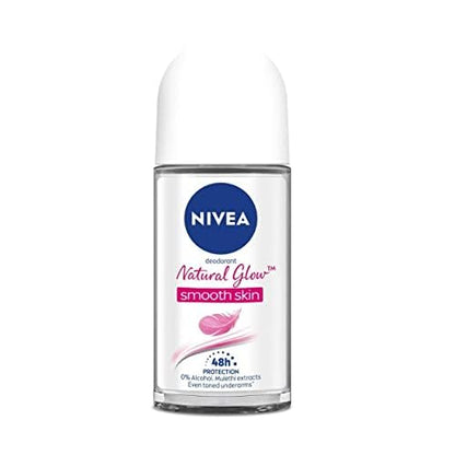 Combo Pack - Nivea 48h Smooth Skin Deodorant + Nivea 24h Pearl & Beauty Deodorant | Long-Lasting Freshness & Smooth Skin