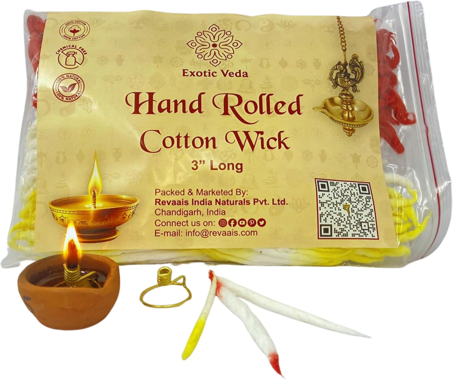 Long Cotton wick 