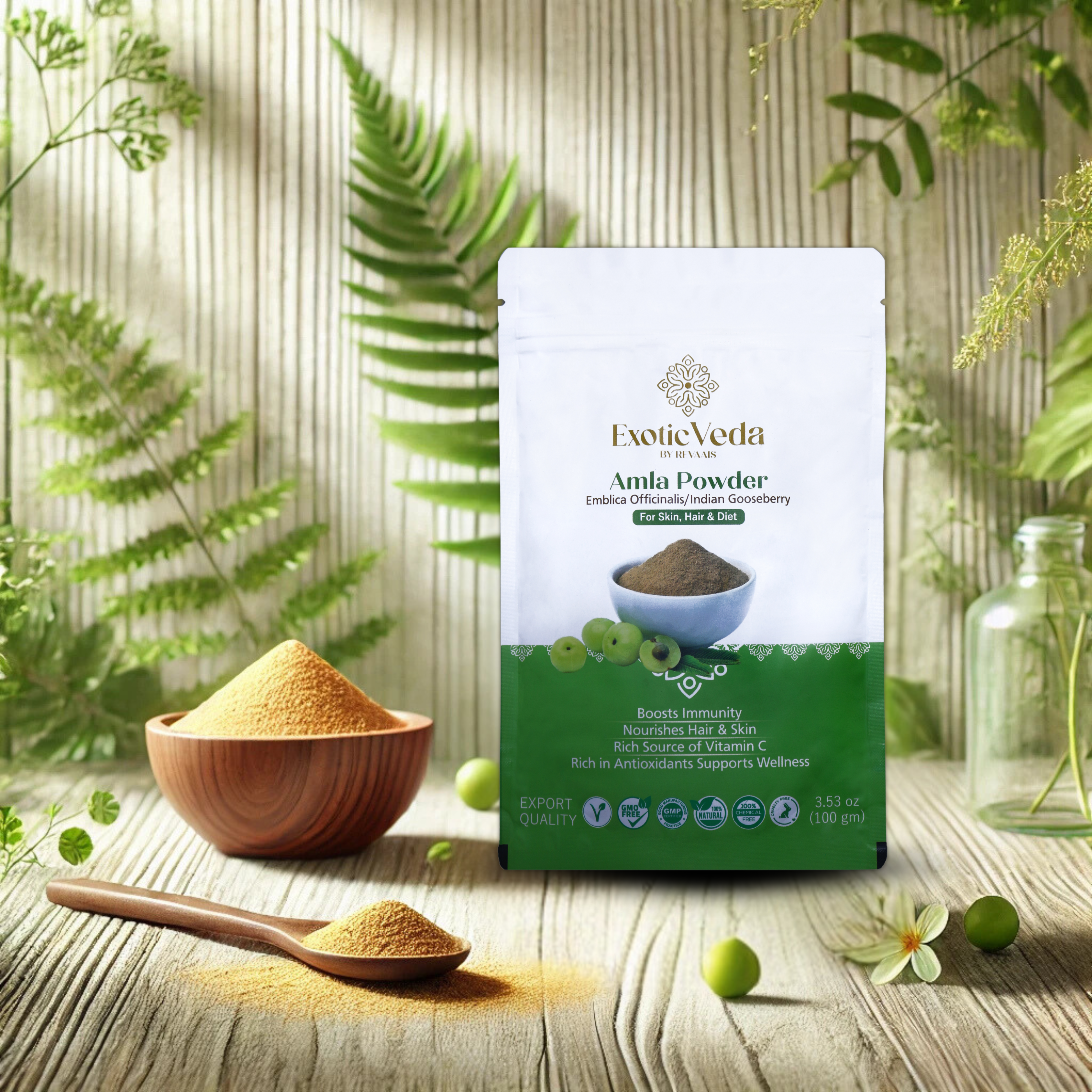 Amla Powder By Exotic Veda Revaais  