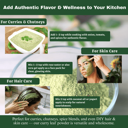 Exotic Veda Organic Curry Powder - 100% Natural & Non-GMO - 100g