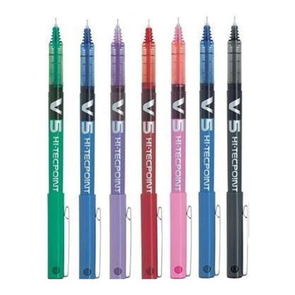 Pilot BX V5 rollerable pen assorted colors 0.5mm 