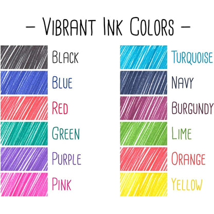 Pilot BX V5 High Tech Rollerball Pen Assorted Colors 0.5mm Extra Fine Tip 0.3mm Line Width (7 Colors Black, Red, Blue, Green, Purple, Pink, Sky Blue)