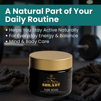 Premium Shilajit Resin | 100% Pure & Organic | Natural Energy & Stamina Booster (50g)