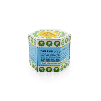 Tiger Balm White - Pain Relief Balm with Camphor & Menthol | 30g | Fast Relief for Muscle Aches, Joint Pain, & Headaches