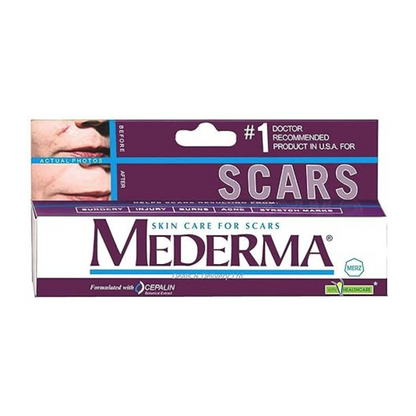 Mederma Skin Care Cream 15ml (Pack of 4) – Effective for Scars from Surgery, Injury, Burns, Acne, and Stretch Marks