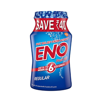 Eno Fruit Salt – 3.5 oz (100g) | Fast Relief from Acidity, Heartburn, and Indigestion