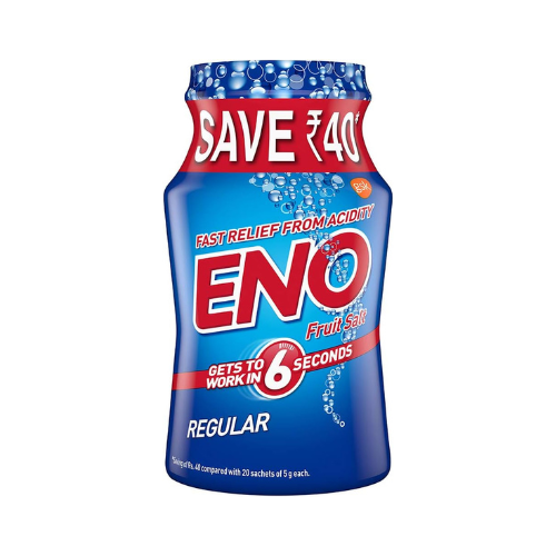 Eno Fruit Salt – 3.5 oz (100g) | Fast Relief from Acidity, Heartburn, and Indigestion