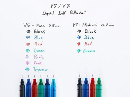 Pilot Black/Blue/Red/Green (Pack of 4)