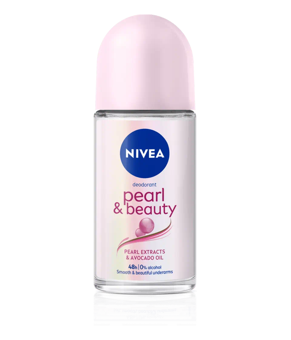 Combo Pack - Nivea 48h Smooth Skin Deodorant + Nivea 24h Pearl & Beauty Deodorant | Long-Lasting Freshness & Smooth Skin