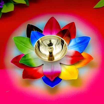 Brass Diya Akhand Diya Oil Lamp ..