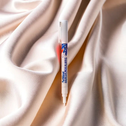 Artline White Marker for Fabric – Permanent Fabric Marker for Bold, Precise Marking (1 Marker)