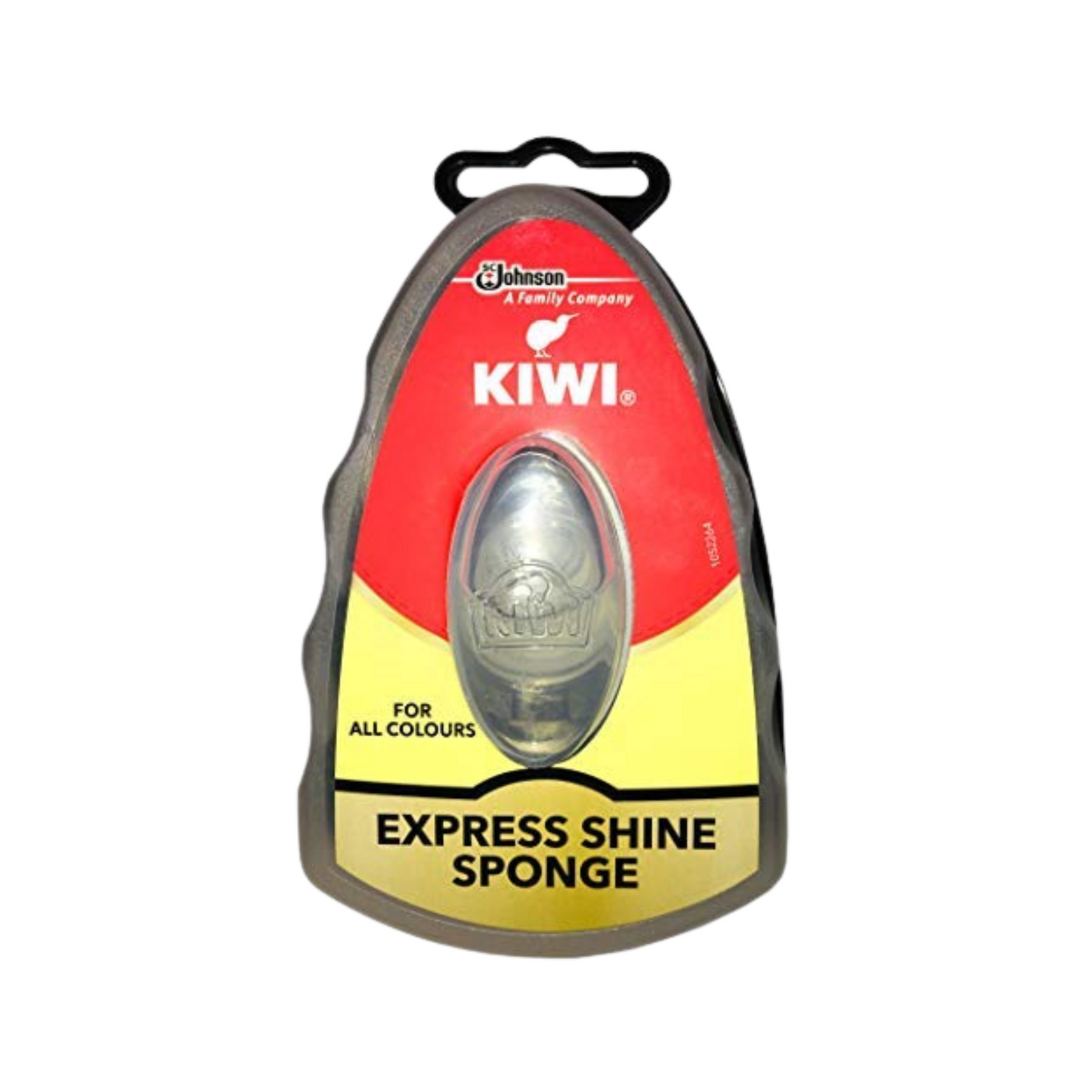 Kiwi Express Shoe Shine Sponge, Neutral – 0.2 fl oz (Pack of 3) | Instant Shine for All Leather Shoes