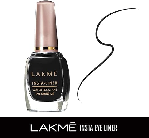 Lakme Insta Liner Water Resistant Eyeliner 9 ml – Intense Black Matte Finish