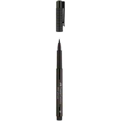 Faber-Castell Art & Graphic Pitt Artist Pen Fineliner India Ink Pen – Black | Single Pitt Pen for Drawing, Sketching, Craft, and Coloring