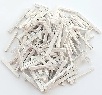 Generic White Slate Pencils for Writing - Thin, 250 Grams -