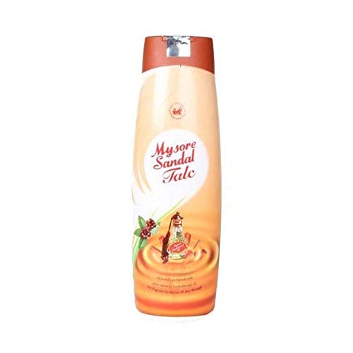 Mysore Sandal Talc 300g | Soothing & Refreshing Body Talcum Powder with the Fragrance of Pure Sandalwood