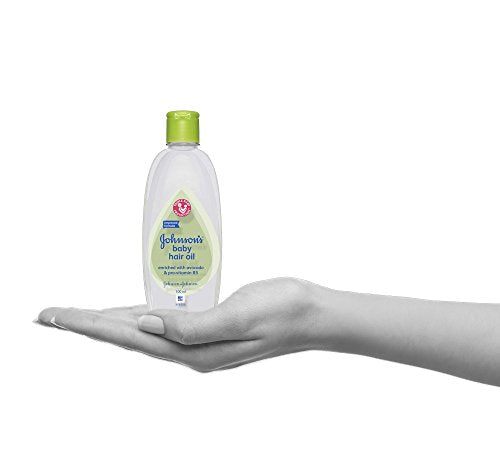 Johnson's Baby Hair Oil 100ml – Gentle Care for Soft & Healthy Baby Hair | Enriched with Natural Ingredients