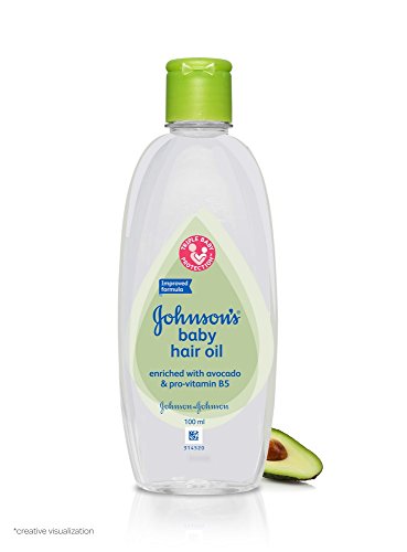 Johnson's Baby Hair Oil 100ml – Gentle Care for Soft & Healthy Baby Hair | Enriched with Natural Ingredients