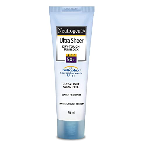 Neutrogena Ultra Sheer Dry-Touch Sunblock SPF 50+, 30 ml