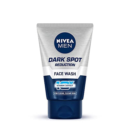 NIVEA Men Dark Spot Reduction Face Wash (50g) - Cleanses & Reduces Dark Spots for Clearer Skin