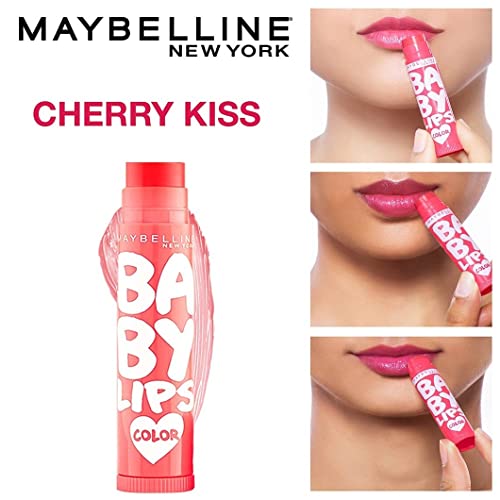 Maybelline Baby Lips Color SPF 16 Lip Balm 4.5g (Cherry Kiss)