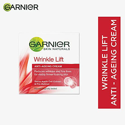 Garnier Wrinkle Lift Anti-Ageing Cream 40g - Restores Firmness & Reduces Wrinkles