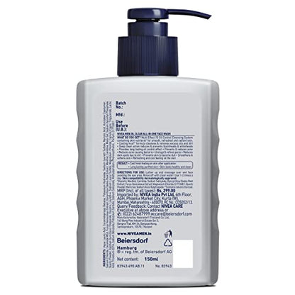 Nivea Men Oil Control All In One Face Wash