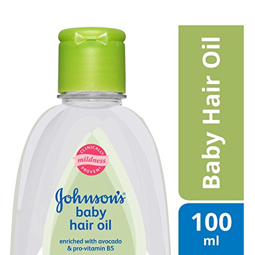 Johnson's Baby Hair Oil 100ml – Gentle Care for Soft & Healthy Baby Hair | Enriched with Natural Ingredients