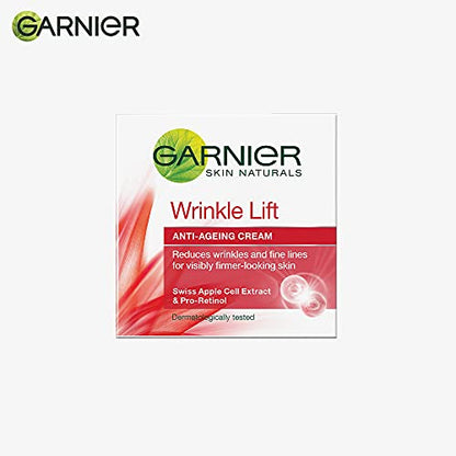 Garnier Wrinkle Lift Anti-Ageing Cream 40g - Restores Firmness & Reduces Wrinkles